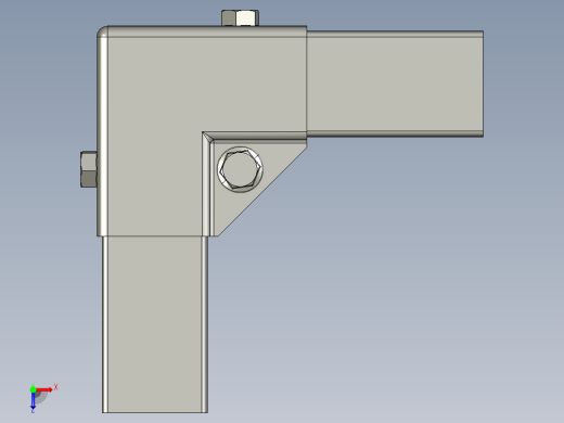 方管连接固定3俯视缩略图