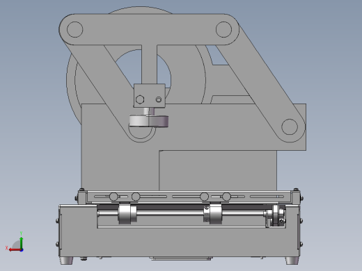盖章机的结构设计后视缩略图