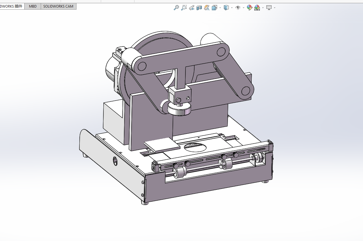 盖章机的结构设计