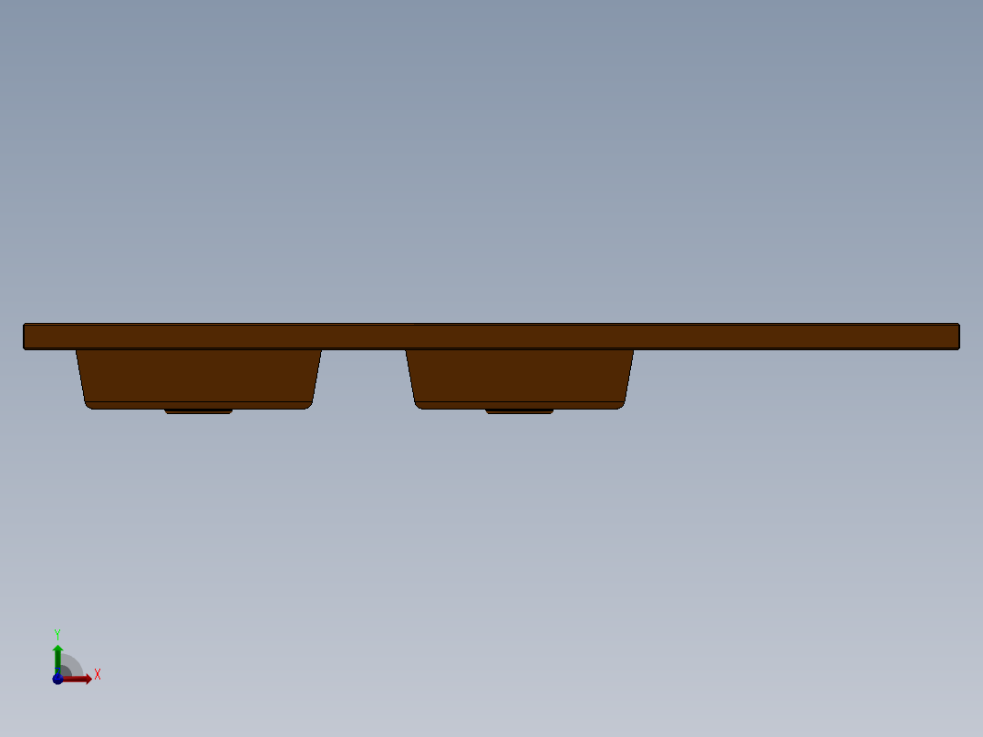 水槽、不锈钢水槽(92)前视图