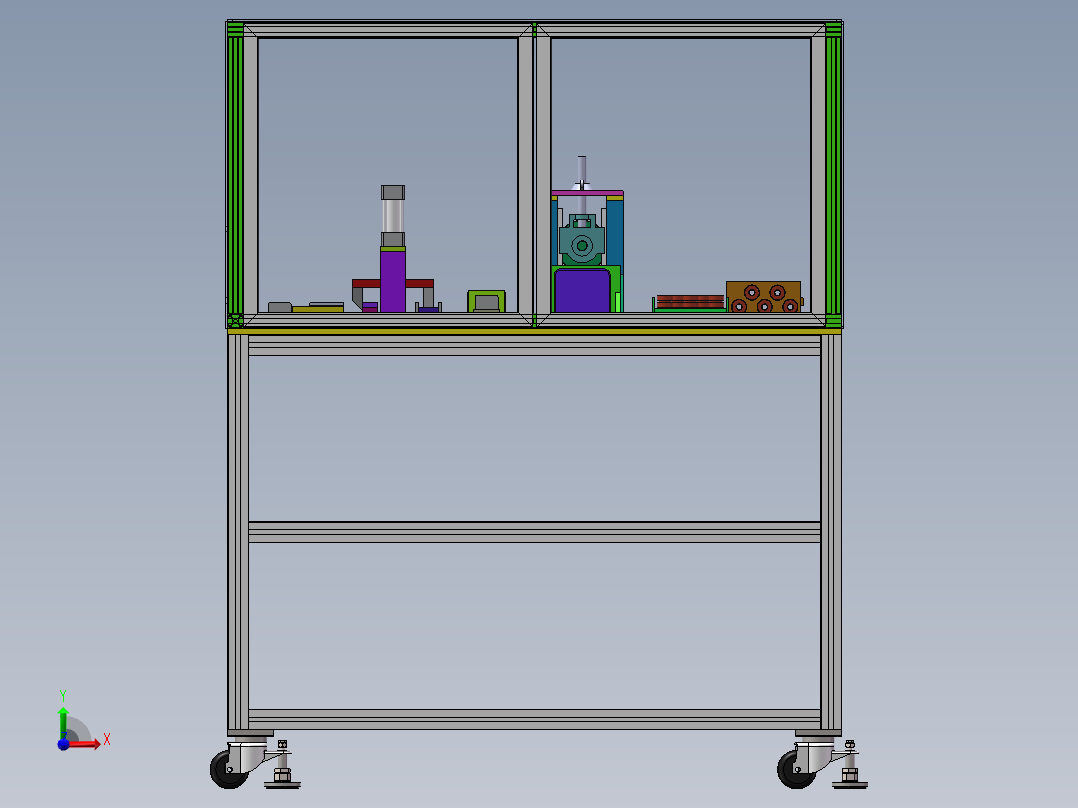 铜线切断机sw18可编辑前视图