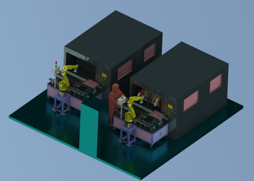 马达转子滴漆机机器人自动上料sw22可编辑缩略图
