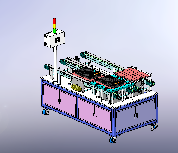 马达转子滴漆机机器人自动上料sw22可编辑