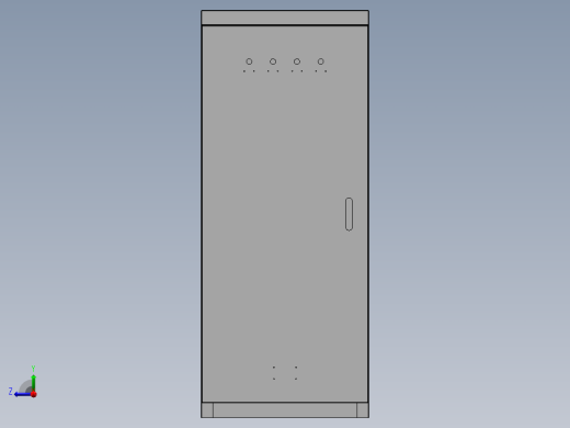 1700H700W400D X21动力柜右视缩略图