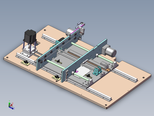 0.442米输送机构