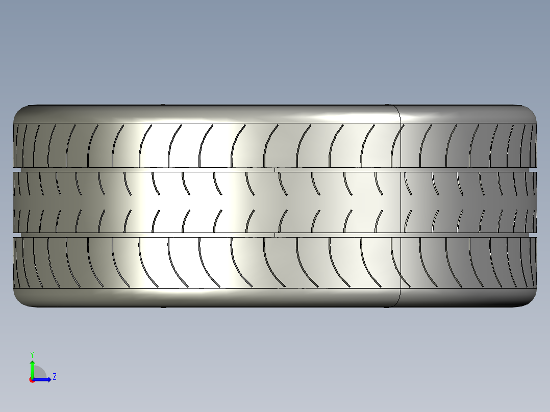 轮毂、轮胎(33)左视图