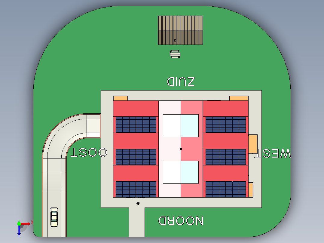 房子、建筑(31)俯视图