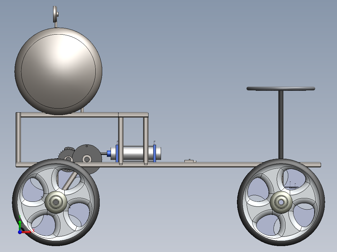 A3003955-气动车辆前视图