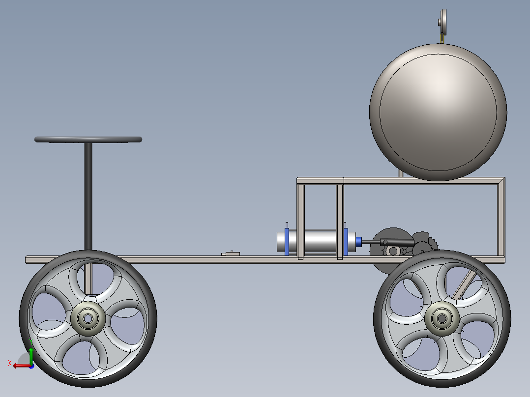 A3003955-气动车辆后视图
