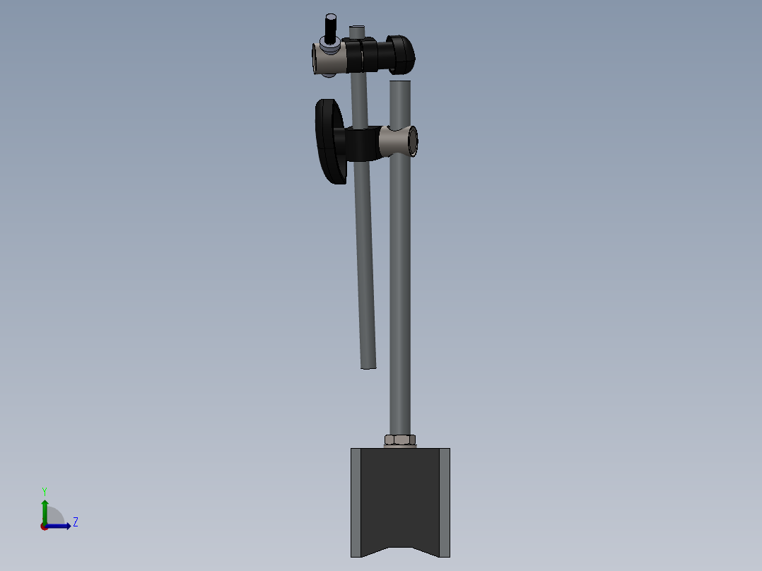 磁力座(11)左视图