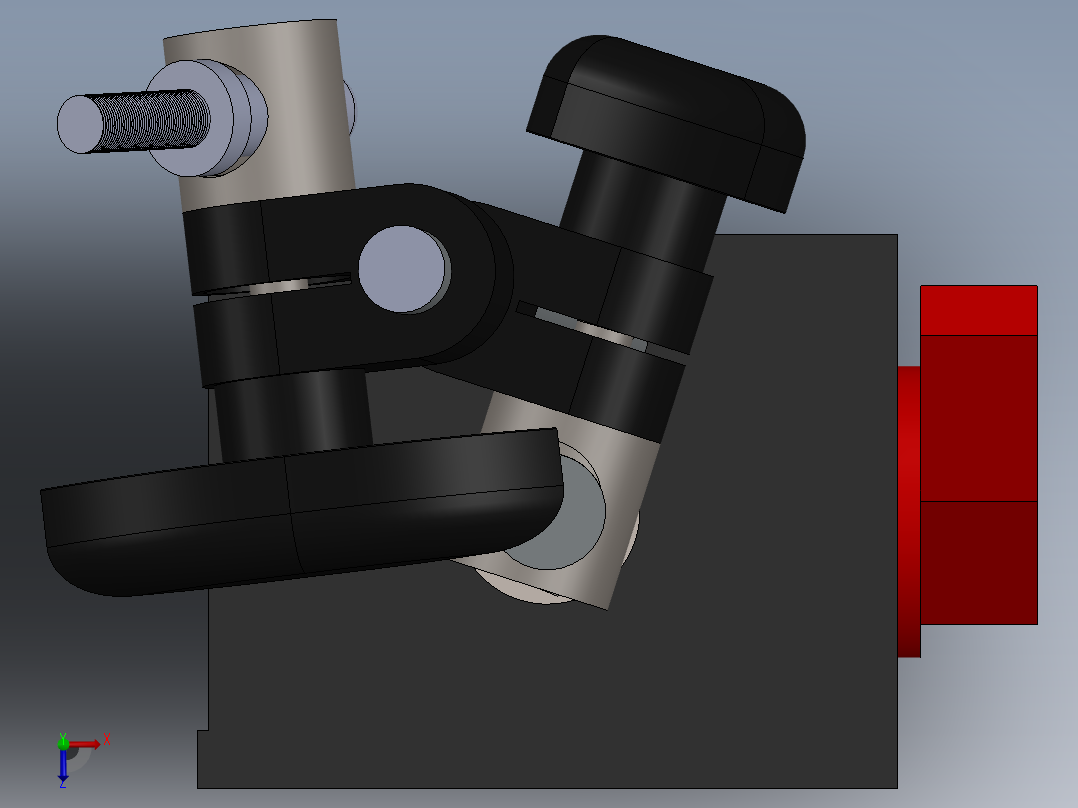 磁力座(11)俯视图