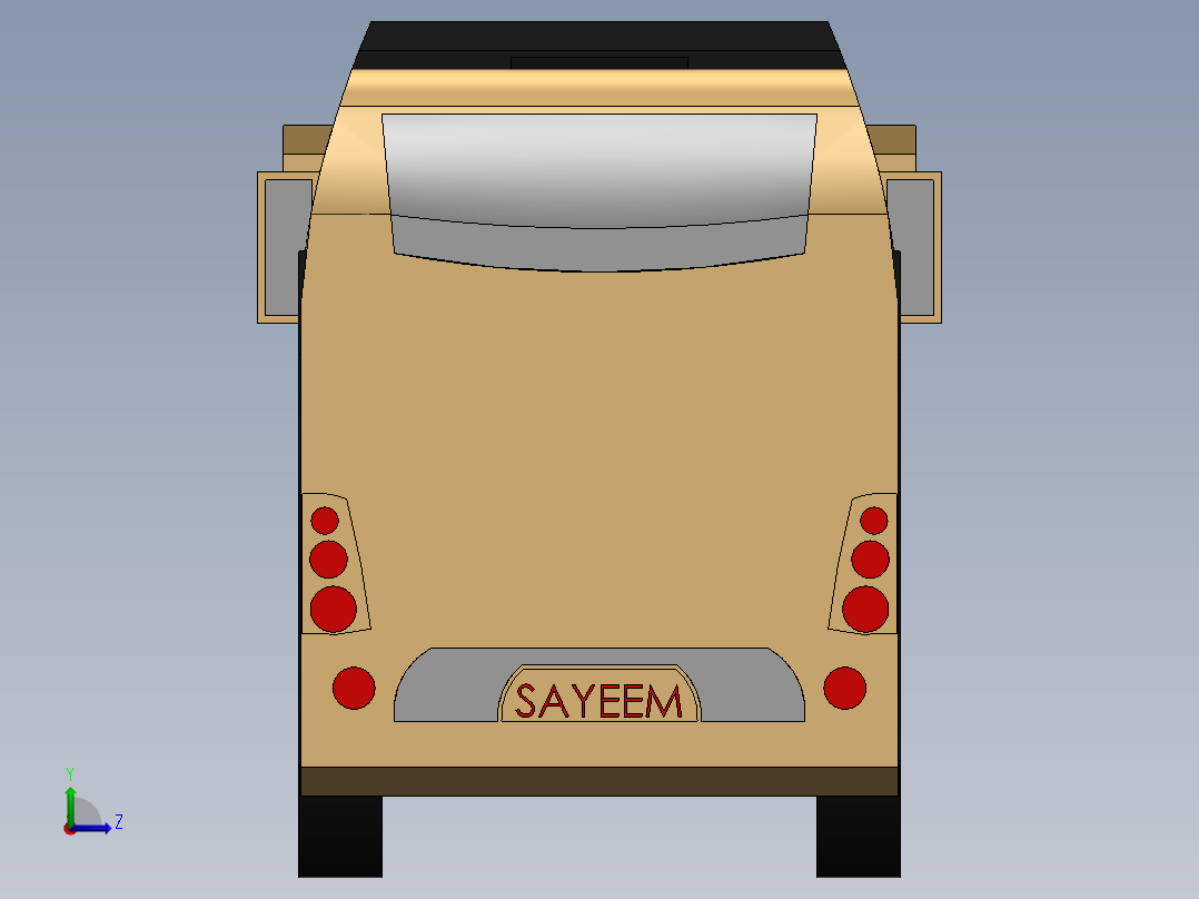 A3004184-沃尔沃9700巴士汽车左视图