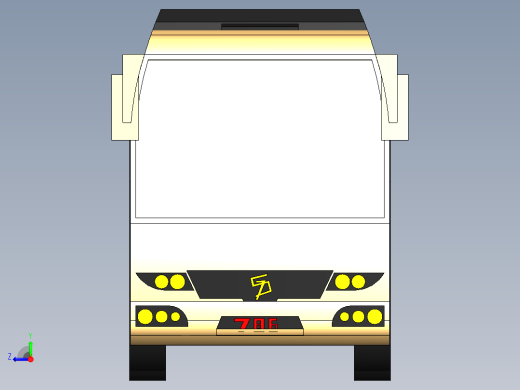 A3004184-沃尔沃9700巴士汽车右视缩略图