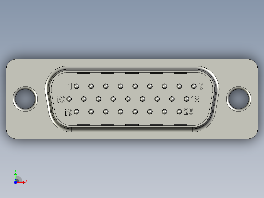 接插件(293)前视图