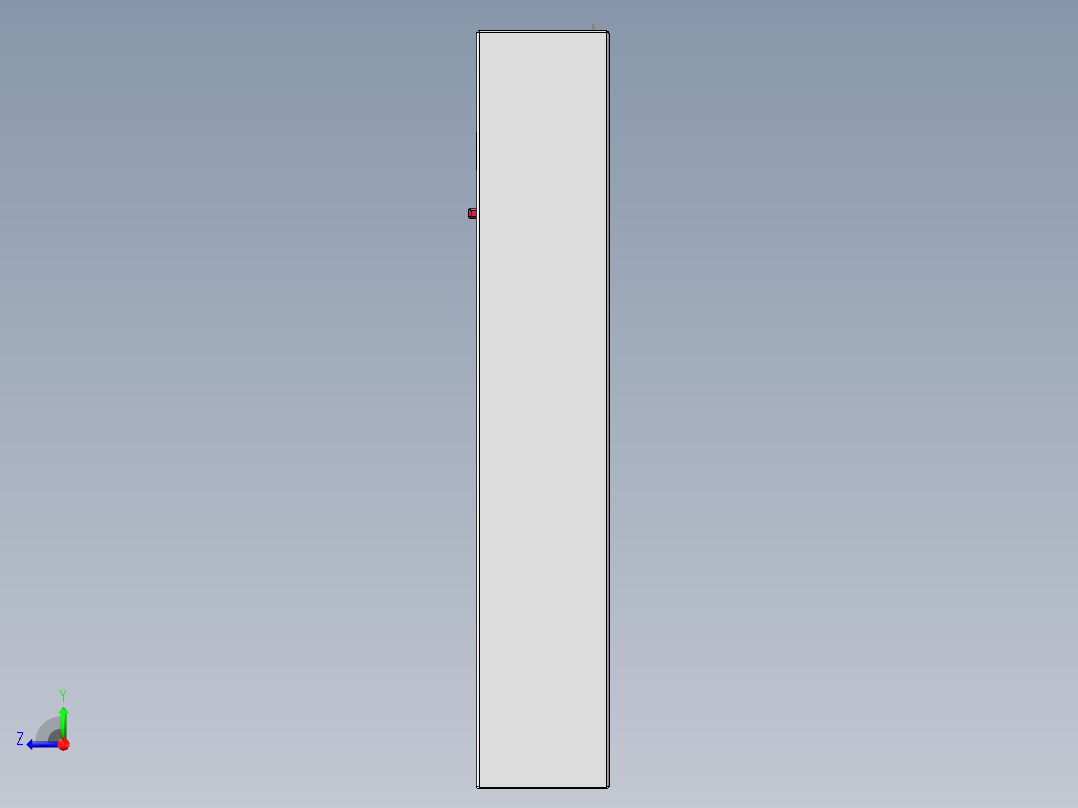 电表箱  SW18右视图