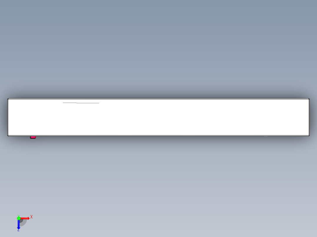 电表箱  SW18俯视图