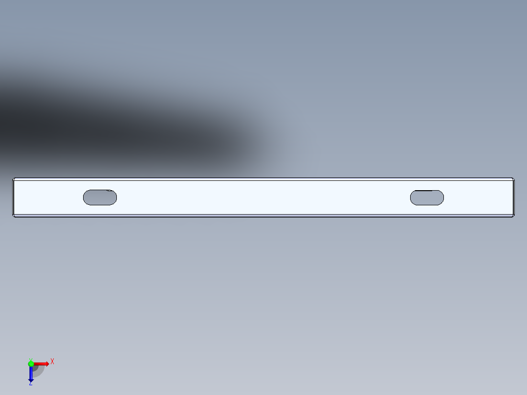 橱柜室内LED P4俯视图