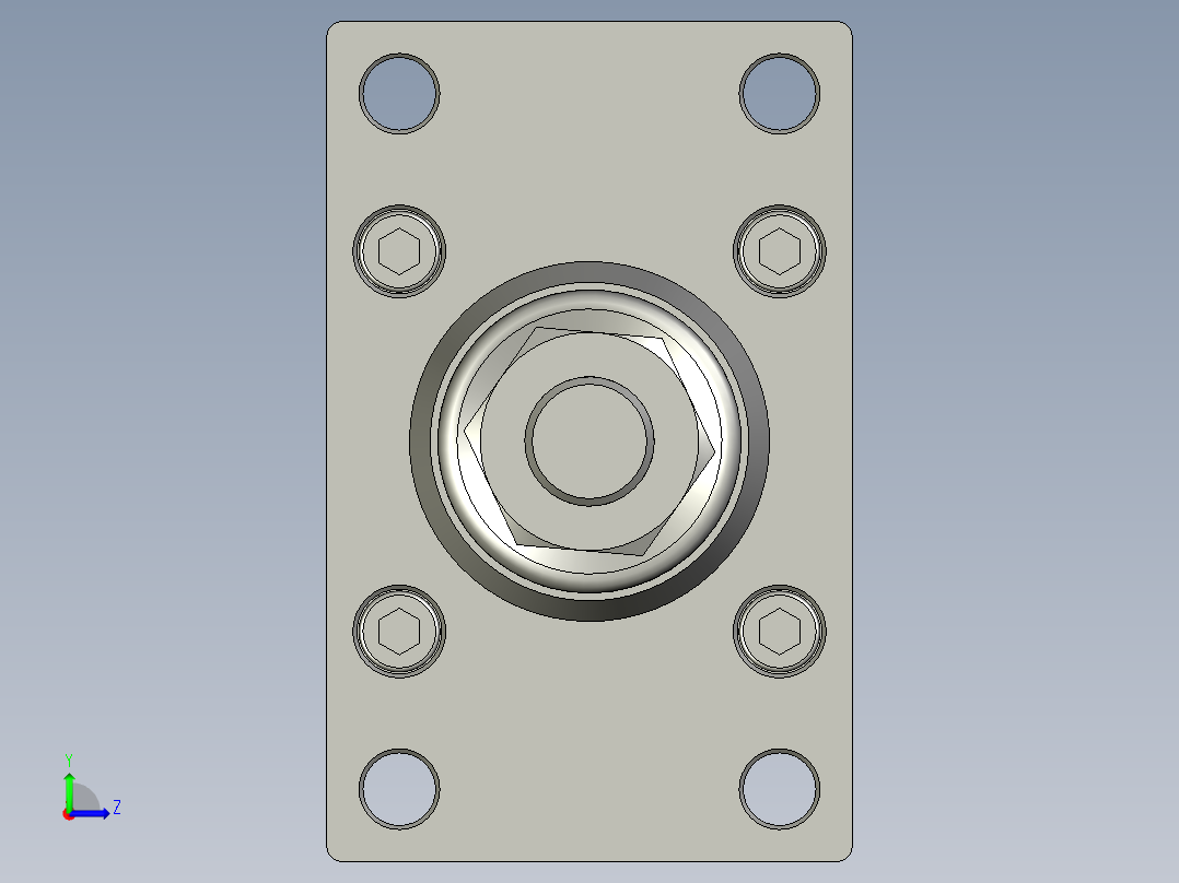 可调气缸SCJ50x150-30SFA(0030)+(CMSG-2)左视图