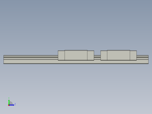 粘钉机振动盘-导轨MGN15C2R170E5Z0CM+U左视缩略图