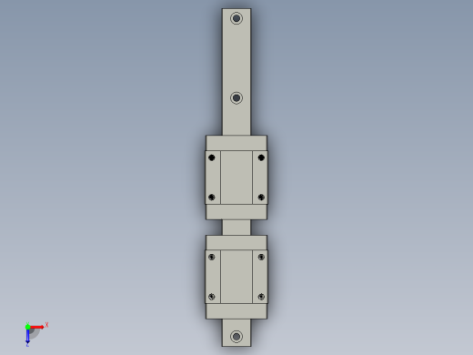 粘钉机振动盘-导轨MGN15C2R170E5Z0CM+U俯视缩略图