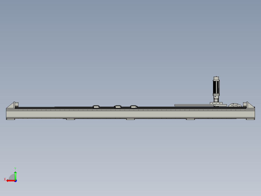 机器人地轨-V02V01V0V11后视图