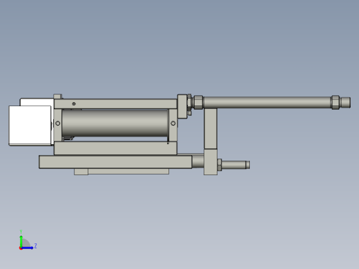 大铝件贴片机流水线左视缩略图