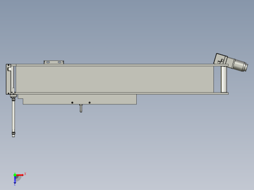 大铝件贴片机流水线俯视缩略图