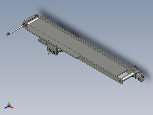 大铝件贴片机流水线正等轴测缩略图