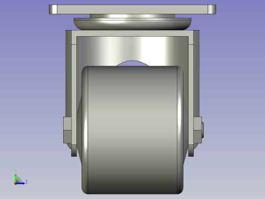 PP2202-0002-04上隆重载脚轮JCA-6311028125121992292665999932S3553左视缩略图