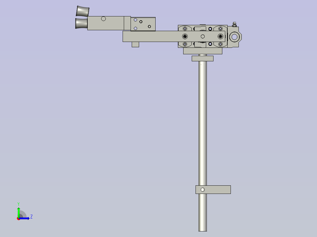 YSJ-04-000送线尾机构18OP左视图