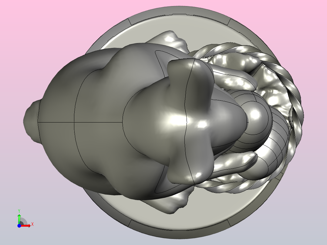 把鸡蛋放入篮子V前视图