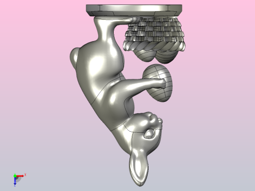 把鸡蛋放入篮子V俯视缩略图