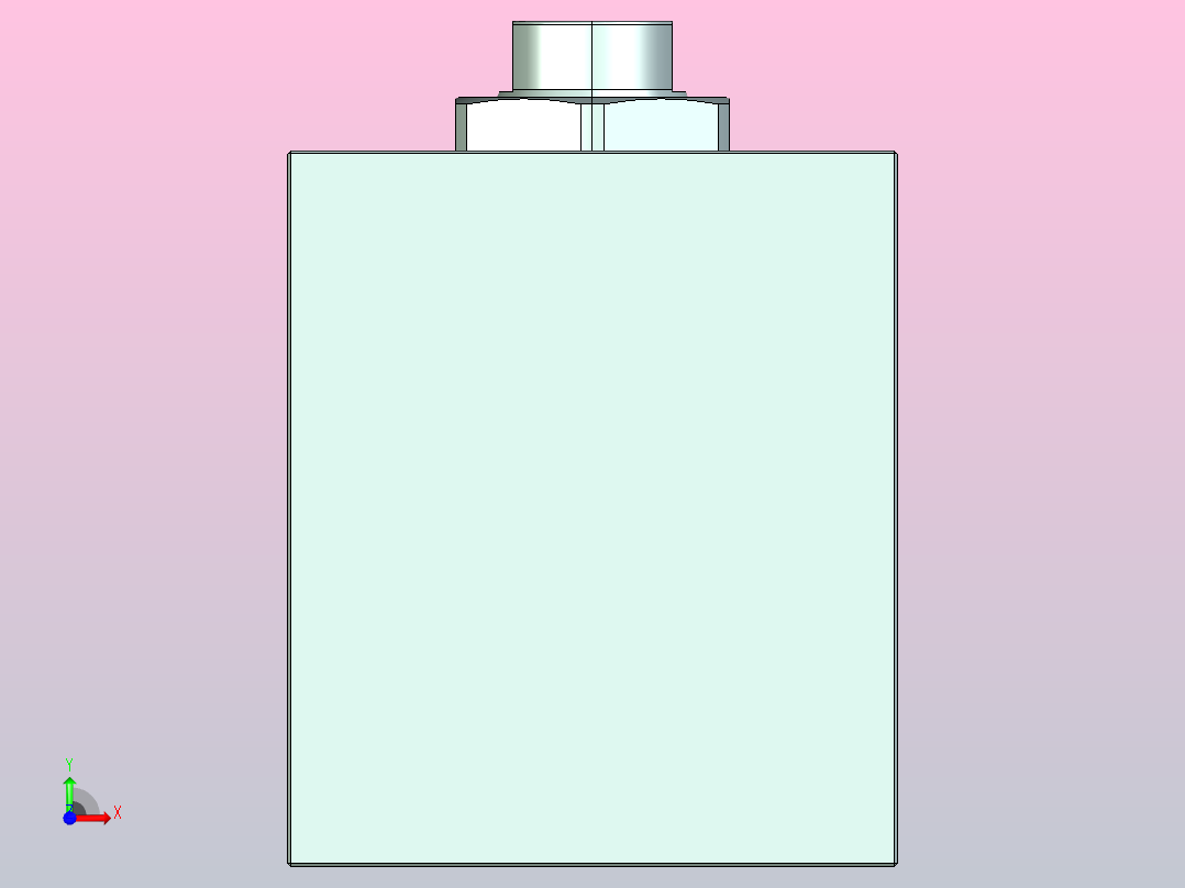 HDBA方型直线夹紧器HDBA0400-BM前视图