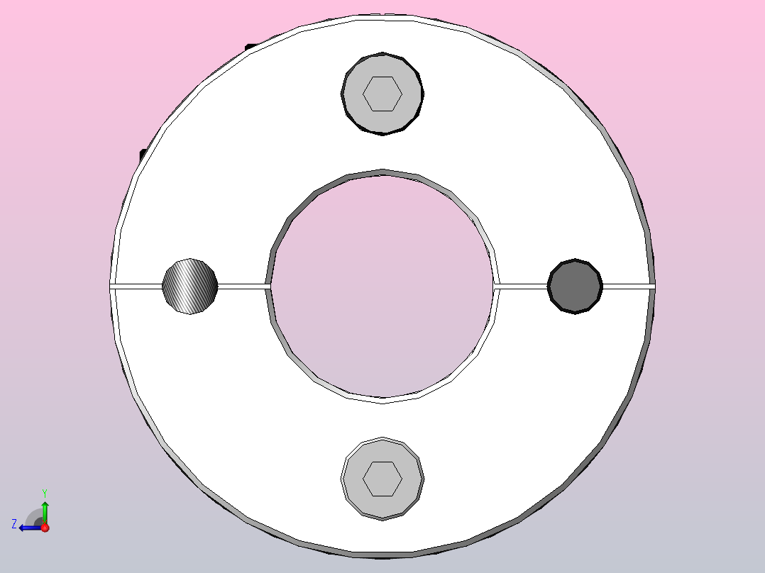 LK18系列（经济型） 多节夹紧螺丝固定式（膜片联轴器）[LK18-C39]右视图