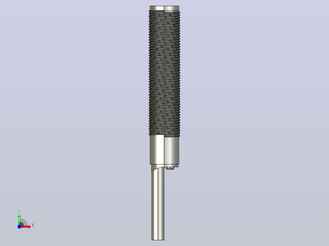 接近开关传感器ZJG25-F-3-M12-N-C前视图