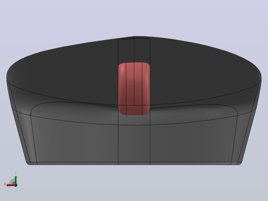 鼠标cad surface 后视图
