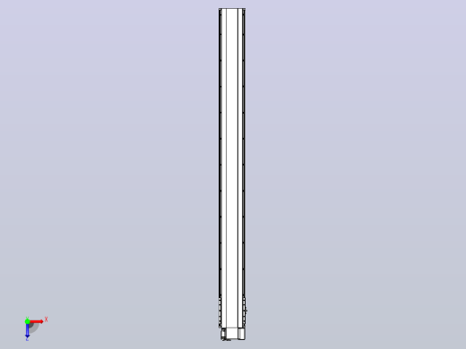 皮带直线轴半封闭可选导轨TPA-HNB-202D-140-L2100-RP-C-P75-N3俯视缩略图