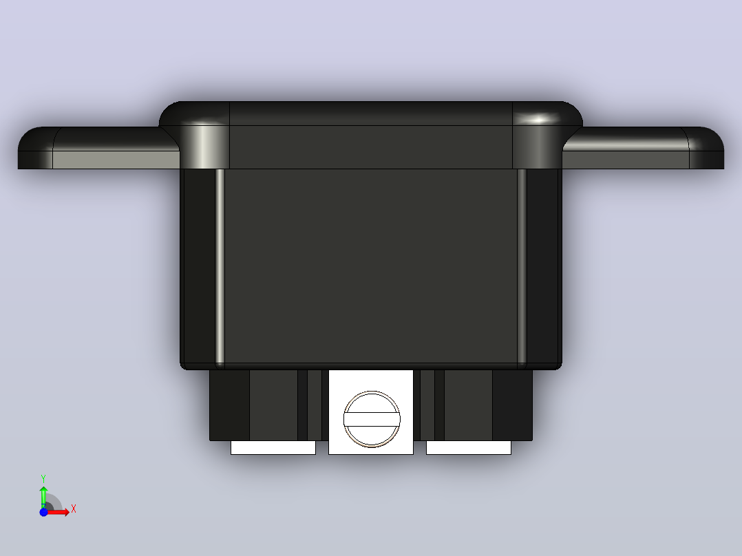 电源连接器 230V 16A前视图