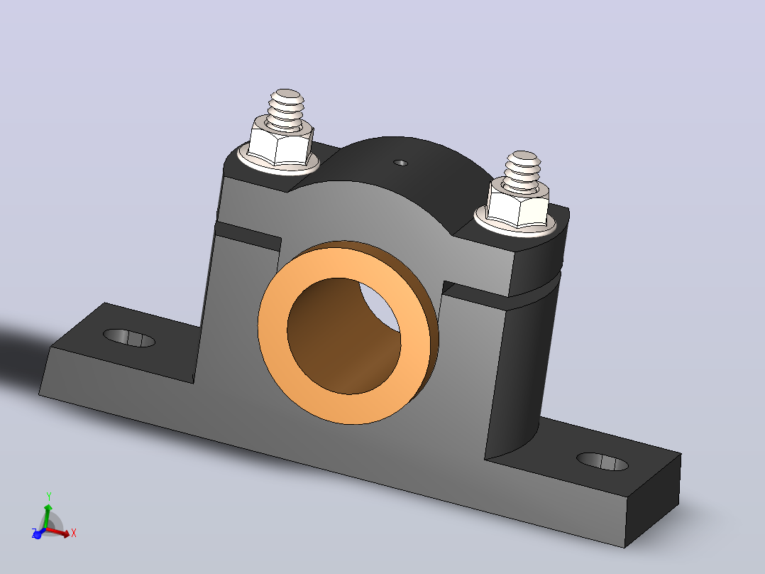 管道工块参数化设主视图