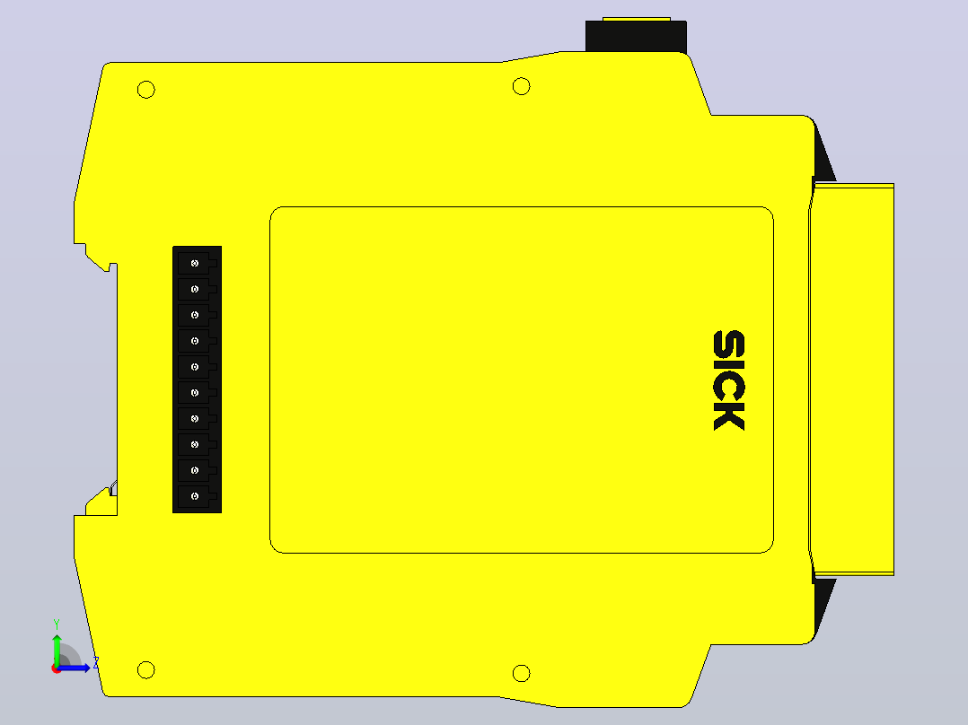FX3-CPU130002安全控制器左视图