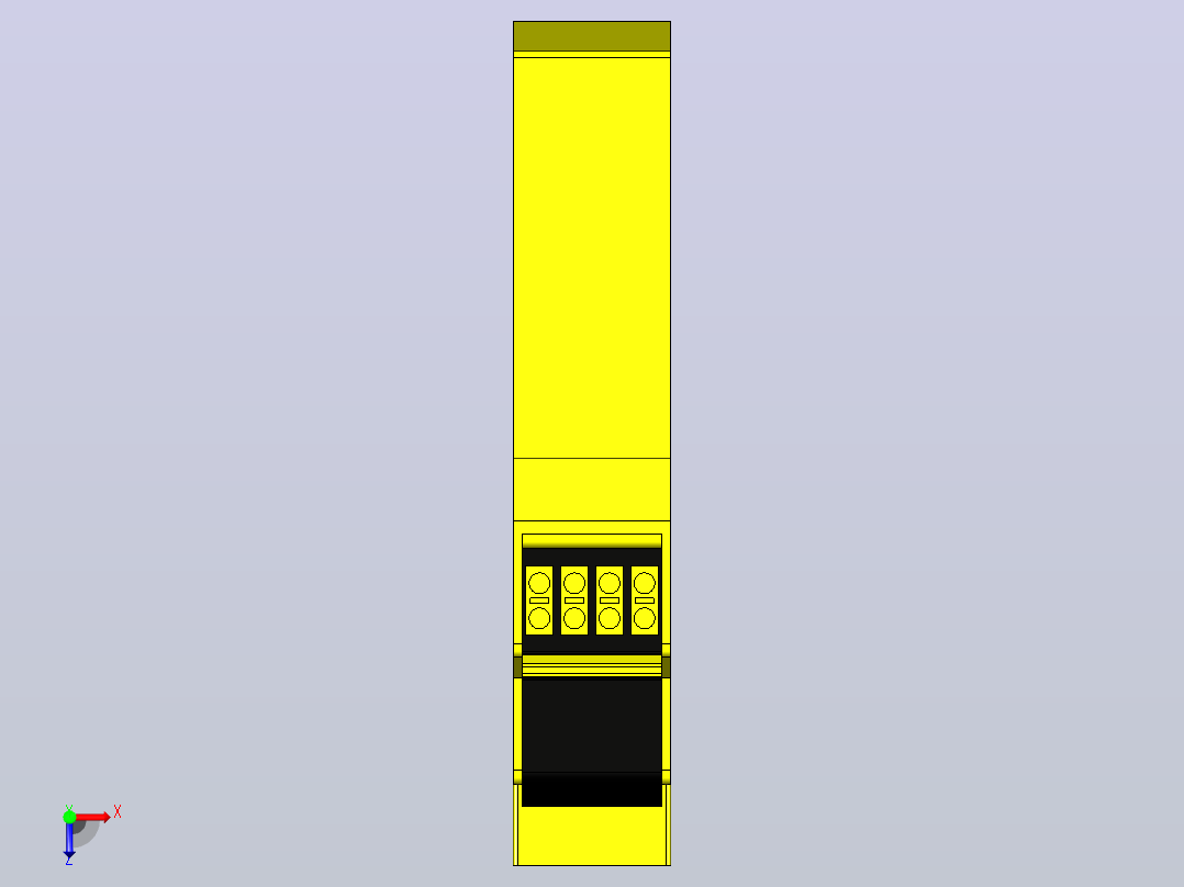 FX3-CPU130002安全控制器俯视图