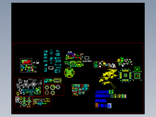 室内装修综合图块