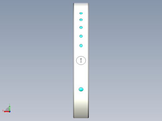 苹果mp3手环模型后视缩略图