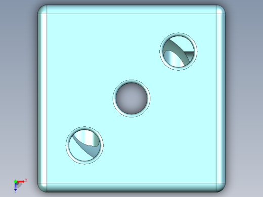 镂空骰子俯视缩略图