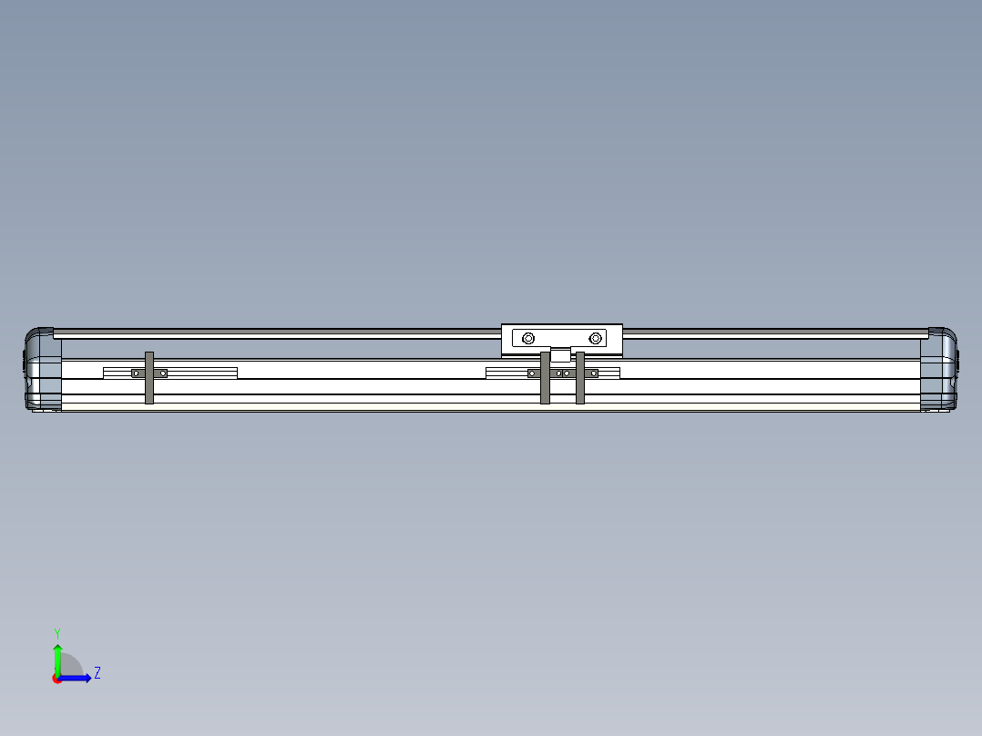 Toyo东佑达直线模组-ETH10-300-M+煞車-C4反左视图