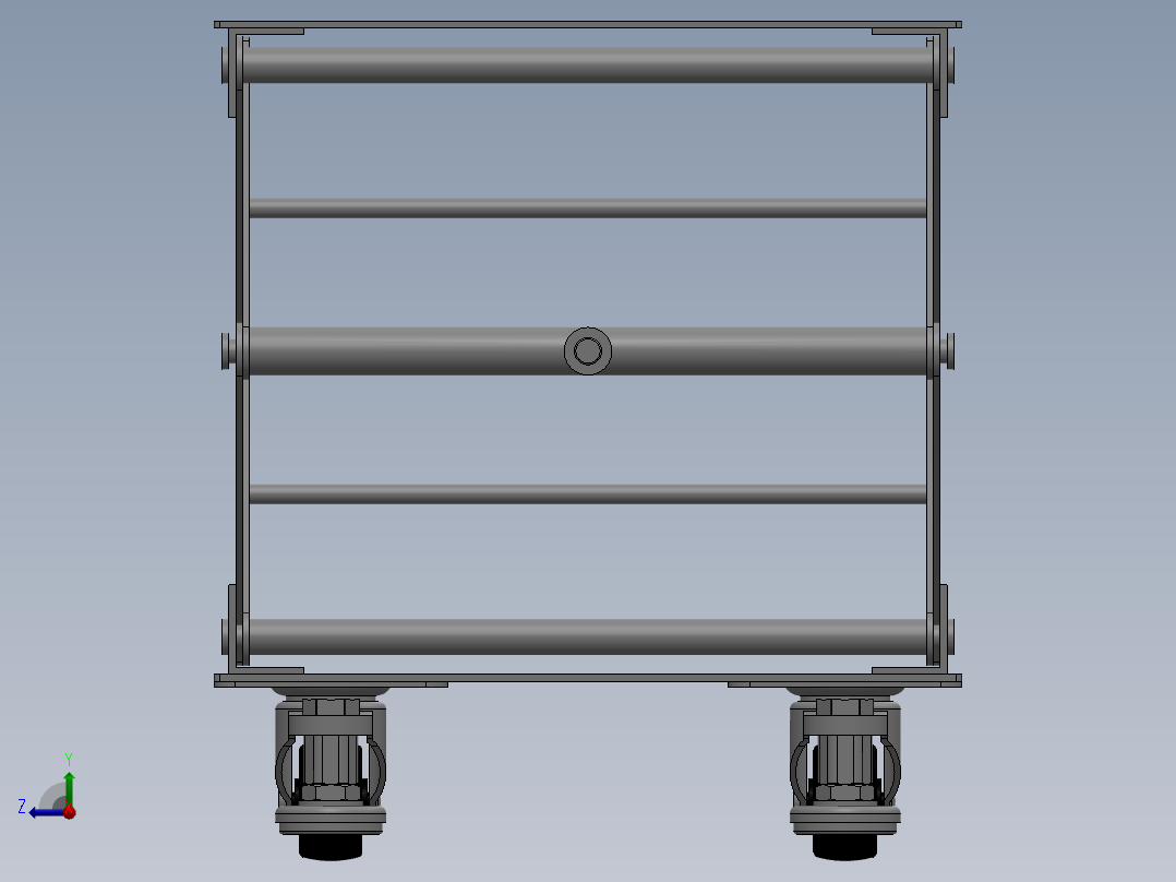 丝杠螺旋升降机右视图