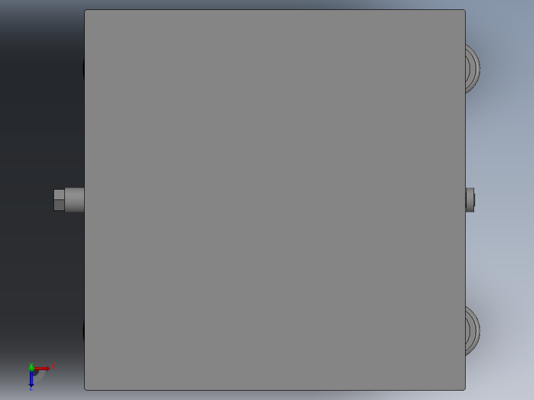 丝杠螺旋升降机俯视图