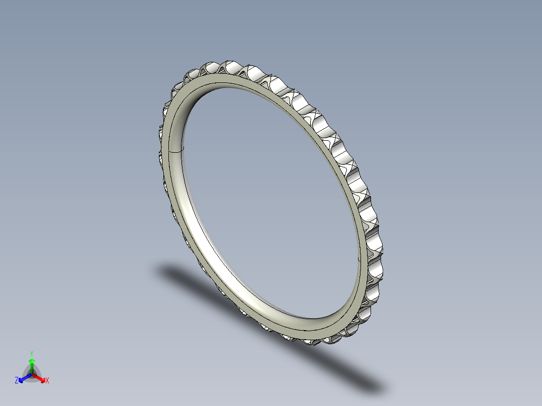 ROLL-RING鏈條張力環906~920-3D多系列多零件图纸模型正等轴测图