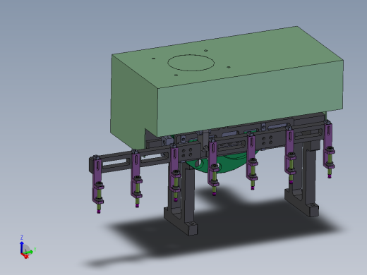 A25 凸轮机械手上下横移