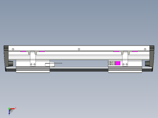 威洛博VL系列3d模型模组2VL17E1Y-S150俯视缩略图